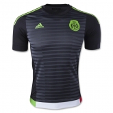 2015 Mexico Home Black Soccer Jersey Shirt