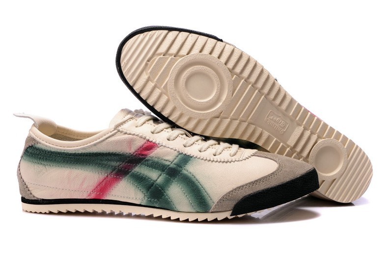Onitsuka Tiger DX Beige Green Red Black Shoes